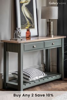 Gallery Home Moss Leroy 2 Drawer Console