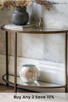 Gallery Home Bronze Minster Console Table