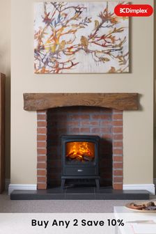 Dimplex Matt Black Evandale Electric Stove Fireplace (166200) | £530