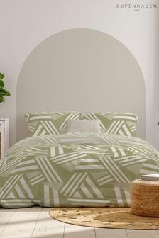 Copenhagen Home Green Noa Duvet Cover Set