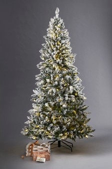300 LED Vermont Snowy 7ft Christmas Tree 300 LED Vermont Snowy 7ft Christmas Tree