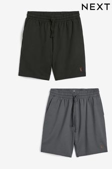Dark Grey/Black Lightweight Shorts 2 Pack (170898) | £27