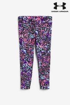 Under Armour Youth HeatGear Printed Ankle Crop Leggings