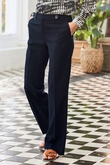womens wide leg work pants