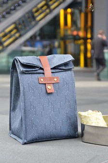 Beau And Elliot Blue Circuit Lunch Bag