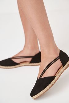 Forever Comfort® Closed Toe Espadrille Shoes