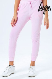 Hype Hype Pink Spot Girls Skinny Joggers 11-12 Years 