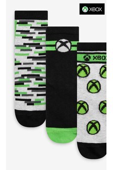 3 Pack Xbox Socks