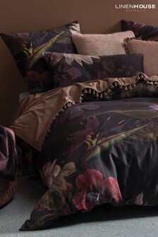 Linen House Set of 2 Navy Neve Floral Pillowcases
