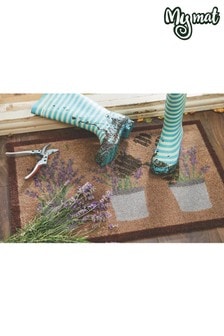 My Mat Lavender Washable And Recycled Non Slip Doormat