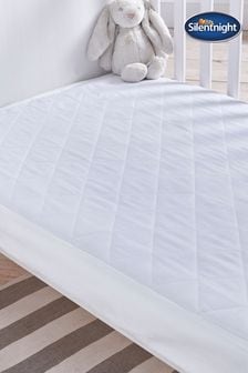 Safe Nights Cot Bed Waterproof Protector by Silentnight