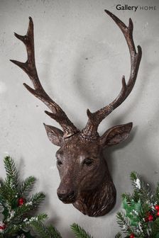 Gallery Direct Bronze Ambrose Stag Head