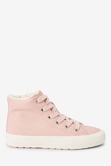 baby pink high tops