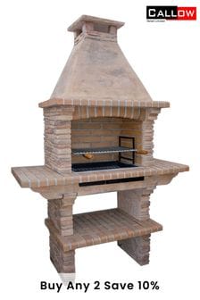 Stone Masonry Barbecue Charcoal BBQ By Callow