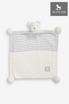 The Little Tailor Cream Baby Ted Toy Comforter