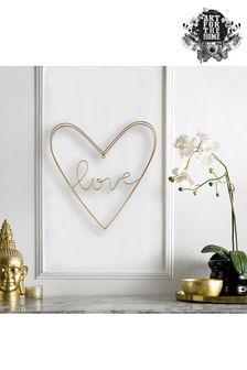 Art For The Home Gold Amour Wall Art (224103) | £35
