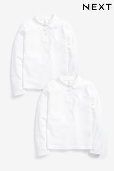 toddler girl long sleeve polo shirts