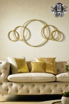 Art For The Home Gold Eternity Wall Art