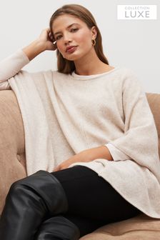 Cream Collection Luxe Cashmere Poncho (229249) | £150