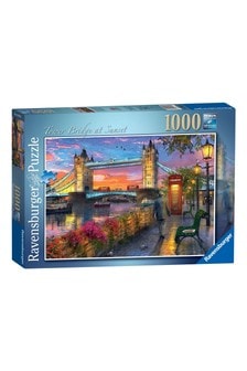 Ravensburger Tower Bridge At Sunset 1000pc Jigsaw Puzzle