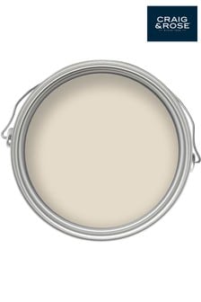 Craig & Rose Cream Chalky Emulsion Pale Mortlake 2.5Lt Paint