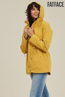ladies yellow rain jacket