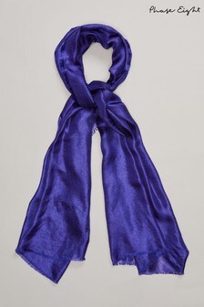 Phase Eight Blue Verity Scarf