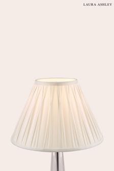 White Fenn Silk Empire Easyfit Lamp Shade