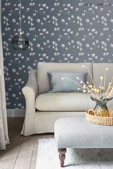 Dusky Seaspray Magnolia Grove 10M Wallpaper