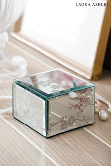 Laura Ashley Mirror Oriental Blossom Small Jewellery Box