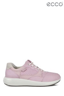 ECCO® Soft 7 Runner W Pink Lace Chunky Sole Trainers