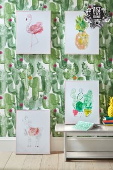 Art For The Home Multi Cactus Craze Wall Art