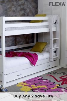Nordic Bunkbed with Trundle Bed by Flexa