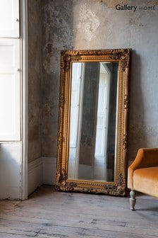 Gallery Direct Gold Oxford Leaner Mirror
