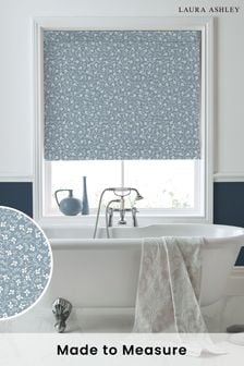 Newport Blue Campion Made to Measure Roman Blinds