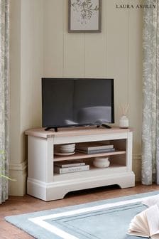 White Dorset Corner TV Stand