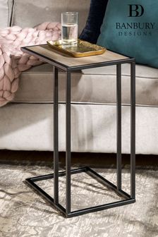 Banbury Designs Grey Wash Modern End Table (261009) | £70