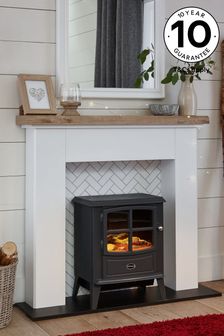 White Tiled Effect Fire Surround (261227) | £275