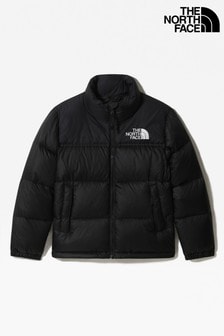 spotty north face coat