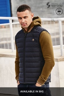 Mens Gilets | Mens Quilted & Hooded Gilets | Next UK