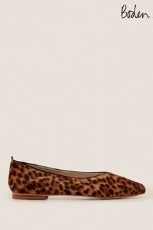 boden leopard print trainers