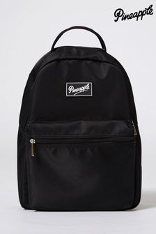 Pineapple Black Retro Backpack