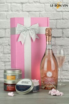 Le Bon Vin Prosecco Rose & Pamper Products Gift Set (274933) | £27