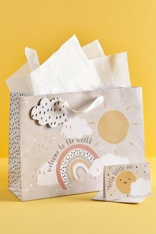Unisex Sheep Card and Gift Bag