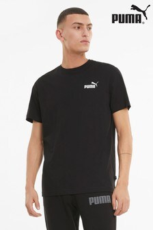 Puma Black Essentials Logo T-Shirt