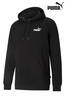 Puma Black Essentials Logo Hoodie