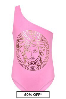 Versace Girls Pink Swimsuit