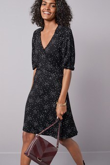 next midi wrap dress