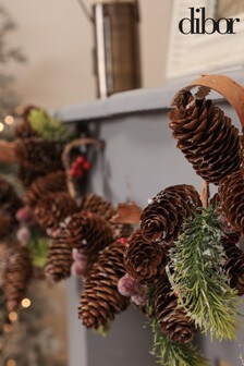 Dibor Brown Frosted Berries Garland