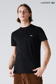 Lacoste Black Pima T-Shirt (281967) | £50